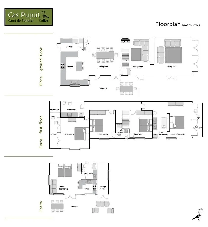 Ferienhaus Cas Puput Mallorca Sóller Spanien